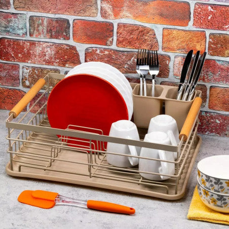 Uscător de vase KingHoff, cu un singur nivel, 42,5x32x15,5 cm