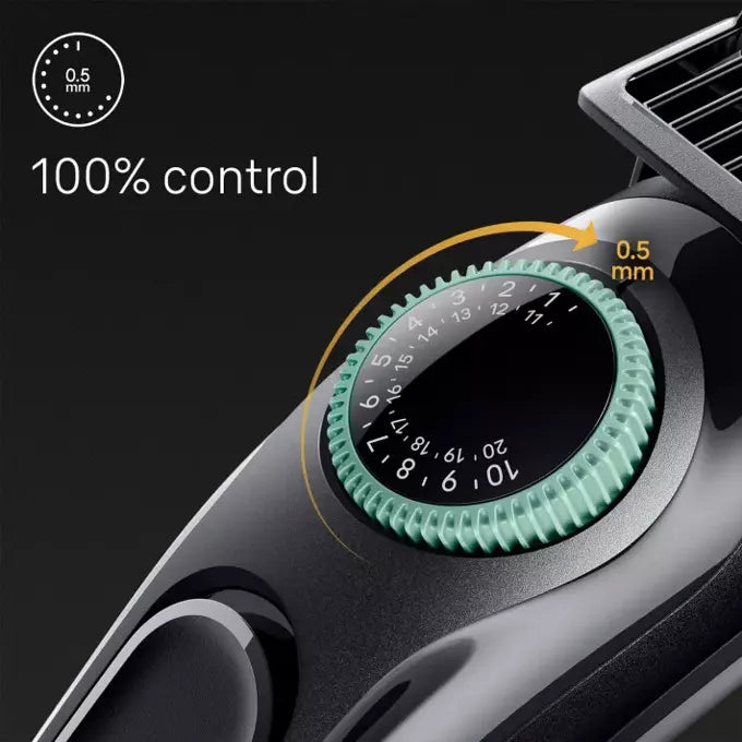 Aparat de tuns facial Braun Styler BT3421 Negru / Verde vibrant