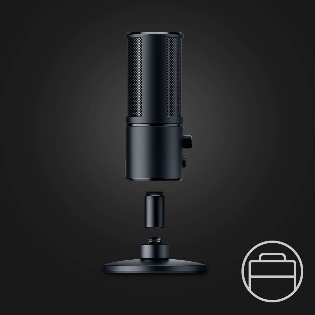 Microfon de gaming Razer Seiren X, negru