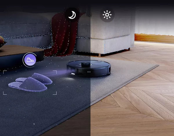 Aspirator robot Roborock S8 Ultra Pro, Mop, 5200 mAh, 6000Pa, Recipient praf 750 ml, 4 senzori, 4 carduri, 50 W, Autonomie 180 min, Negru