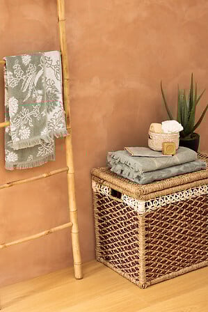 Set de coșuri pliabile Atmosphera Enrico, 8 piese, pin