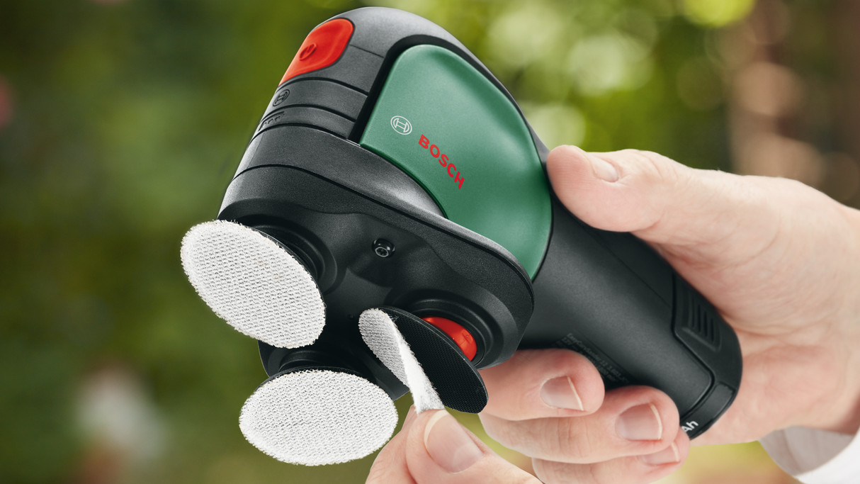 Șlefuitor fără fir Bosch Easy Curv Sander pentru șlefuire și lustruire, cu baterie