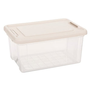 Комплект от 3 кутии за съхранение 5five Tide'n Box, PP, Прозрачни, 16 л