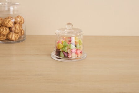 Буркан за бонбони 5five Ambroisia, Стъкло, 0.4 л, Прозрачен