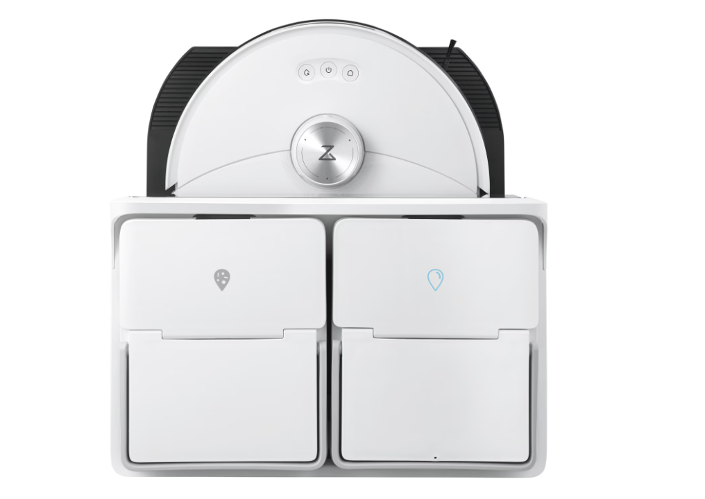 Aspirator robot Roborock S8 MaxV Ultra S8MVU02-00, Mop, Cartografiere 3D, 5200 mAh, 10.000 Pa, Recipient praf 270 ml, 60 W, Autonomie 180 minute, Alb