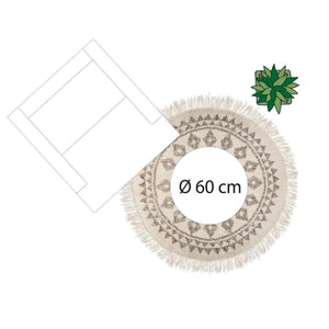 Atmosfera covor Etnik, Ø 120 cm