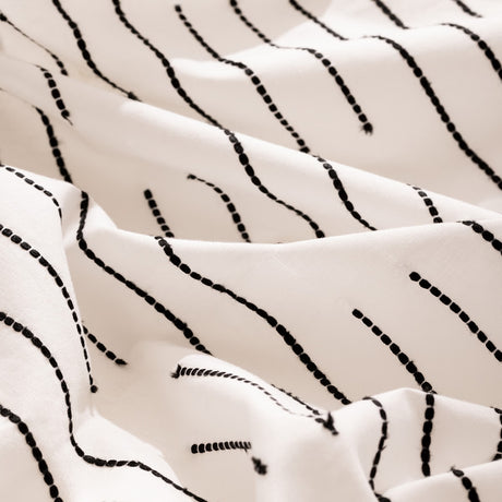 Спално бельо atmosphera Kain, Релефен памук с ефект лен