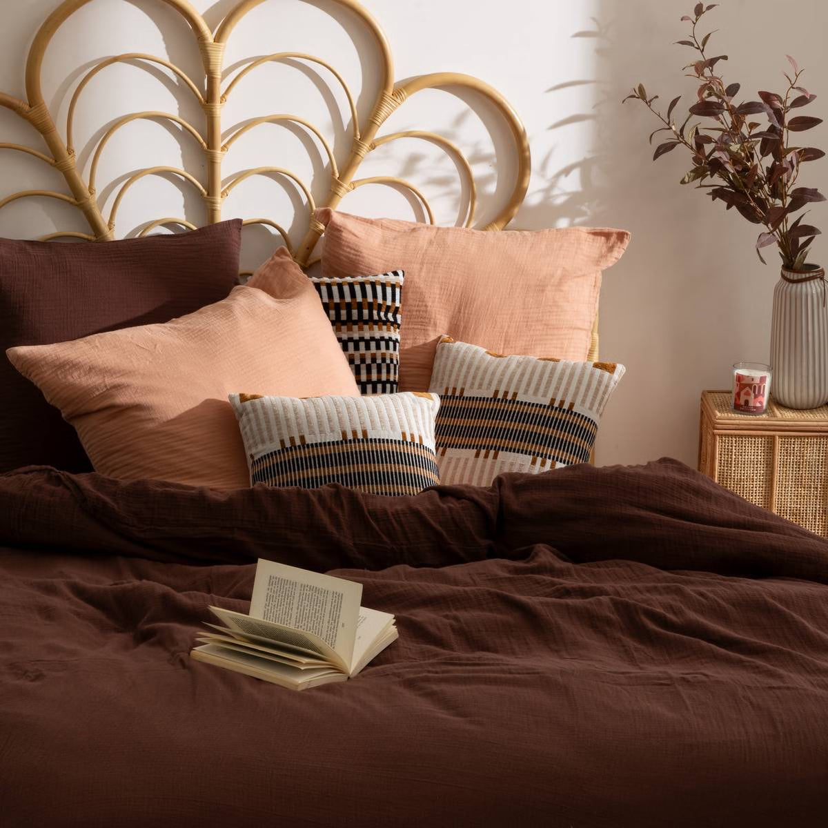 Lenjerie de pat Atmosphera Origines, Bumbac, 240x220 cm