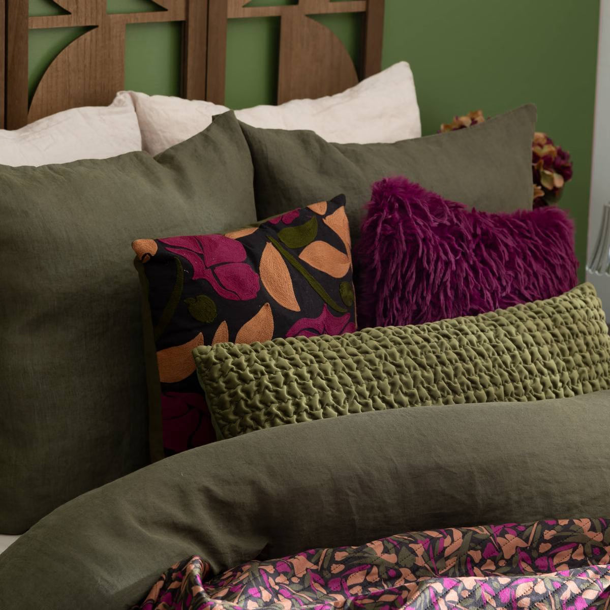 Husă pilotă Atmosphera Bellissima, 240x220 cm, violet