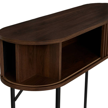 Конзолна маса atmosphera Alcove, Ефект орех, 2 врати, 100 cm