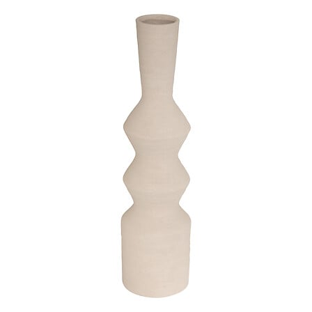 Ваза тотем atmosphera Ezia, Бяла керамика, 60 cm
