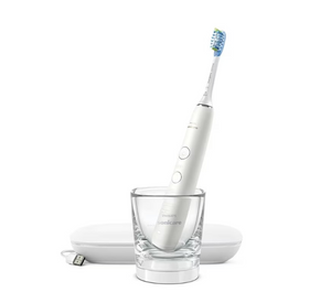 Periuță de dinți electrică Philips Sonicare DiamondClean HX9911/27, 62.000 oscilații/min, 4 moduri, 3 niveluri, Alb
