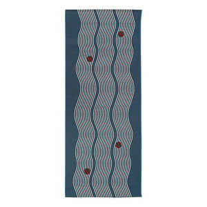 Non slip kitchen rug Nippo 75 x 200 cm blue