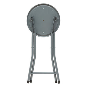 Сгъваемо столче 5five, PVC, Сиво, 45 cm