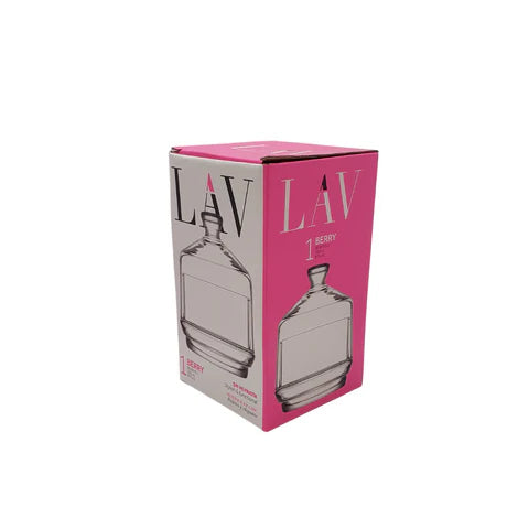 Zahărniță din sticlă cu capac LAV Berry, 285 ml