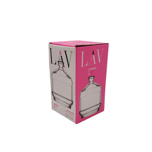 Zahărniță din sticlă cu capac LAV Berry, 285 ml