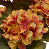 Buchet decorativ hortensii atmosphera Fria, Asortate, 53 cm