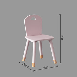 Scaun pentru copii Atmosphera, MDF, roz