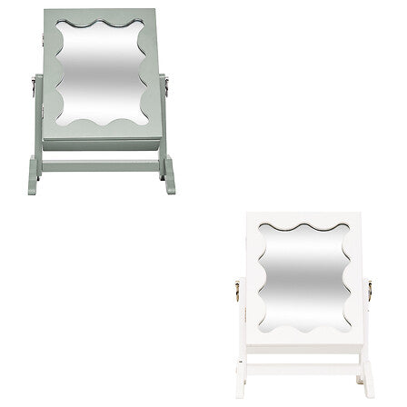 Cutie de bijuterii Atmosphera Cheri, Lemn, Asortate, 22 cm