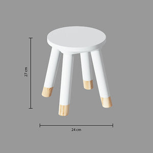 Scaun pentru copii Atmosphera, MDF, alb