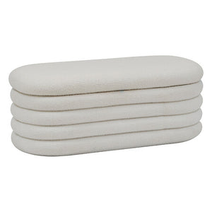 Bancă de depozitare Atmosphera Giulia, Boucle, Alb