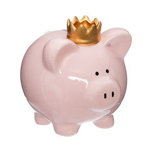 Cutie de bani pentru copii Atmosphera Piggy, 14,5 cm