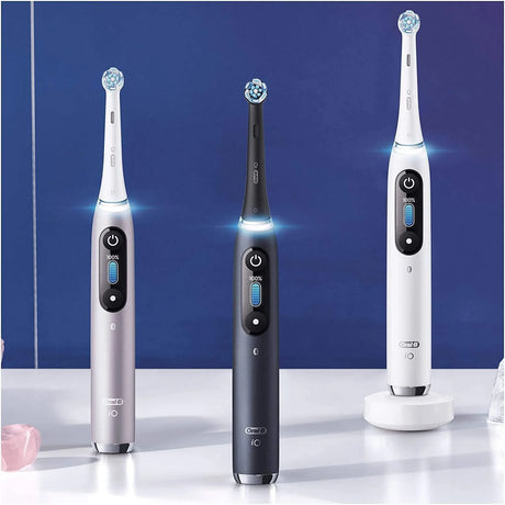 Periuță de dinți electrică Braun Oral-B iO9 Alabaster, albă