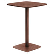 Bar table Alegoria square 2 seats ebony