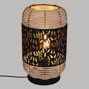 Lampa de masa atmosfera Caly, 30 cm, Rattan