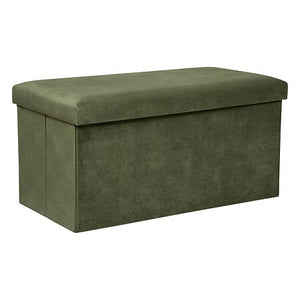 Двойна сгъваема пуфка atmosphera Lilou, Каки, 76 cm