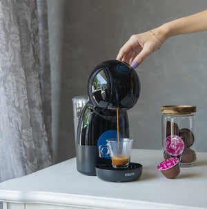 Espressor Krups Piccolo XS KP1A0831, 1600 W, 15 bar, 1600 W, funcție Eco, 0,8 l, negru