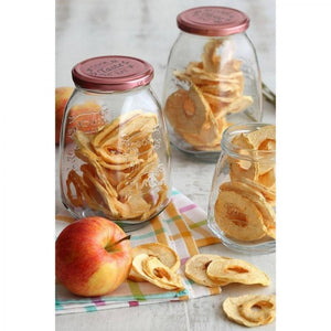 Borcan de sticlă cu capac LAV Tasty, 1000 ml, 2 buc.