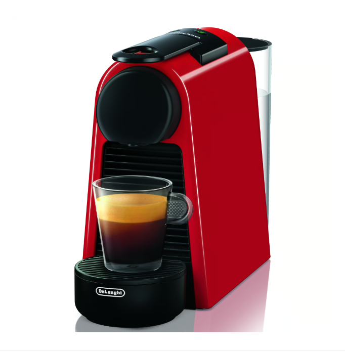 Aparat de cafea DeLonghi Nespresso Essenza Mini EN85.R, 19 bar, 1150 W, 0,6 l, Roșu