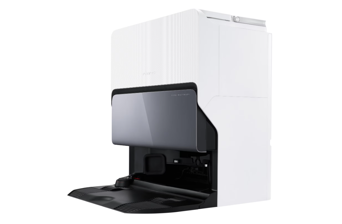 Aspirator robot Roborock S8 MaxV Ultra S8MVU02-00, Mop, Cartografiere 3D, 5200 mAh, 10.000 Pa, Recipient praf 270 ml, 60 W, Autonomie 180 minute, Alb