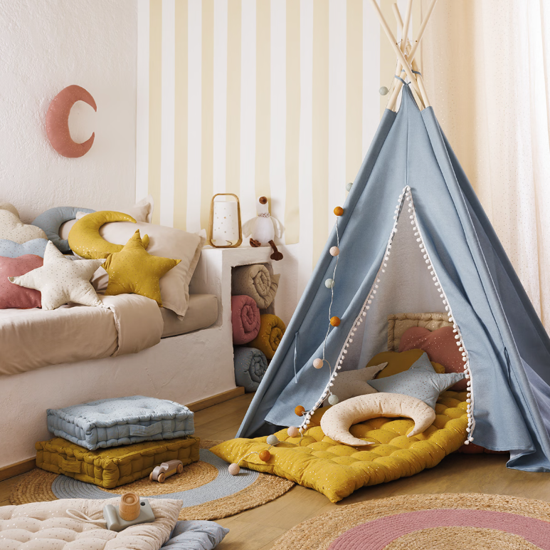 Saltea de podea pentru copii Atmosphera Oya, 60x120 cm