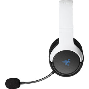 Căști Razer Legendary Duo Kaira + suport de încărcare pentru controller PS5, alb/negru