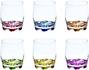 Set de pahare pentru whisky LAV Adora, 290 ml, 6 bucăți, diverse culori