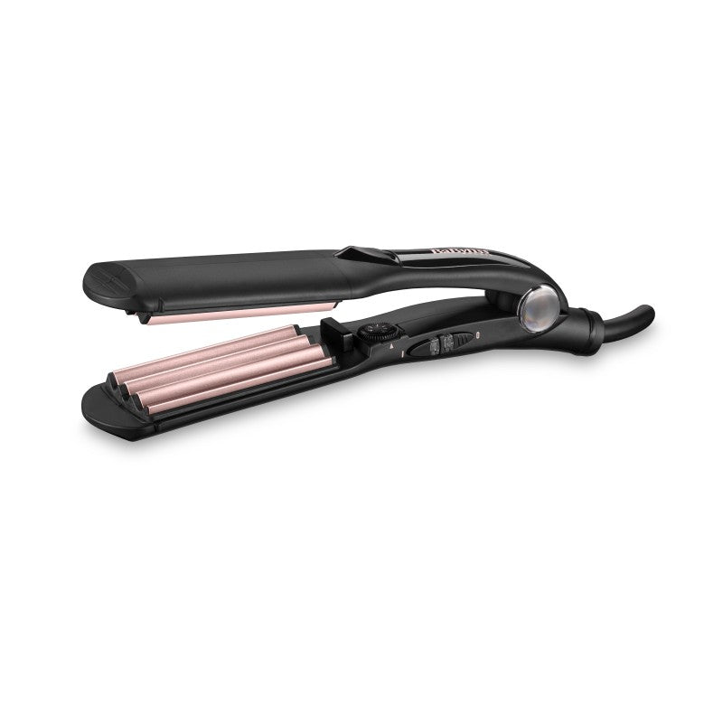 Placă de îndreptat părul BaByliss 2165CE, 210 °C, bucle tip waffle