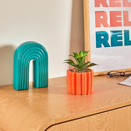 Plantă artificială Atmosphera Flow, 16 cm, diverse specii