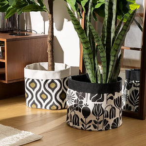 Set de coșuri pliabile Atmosphera Twis, H.27/28 cm, 2 buc.