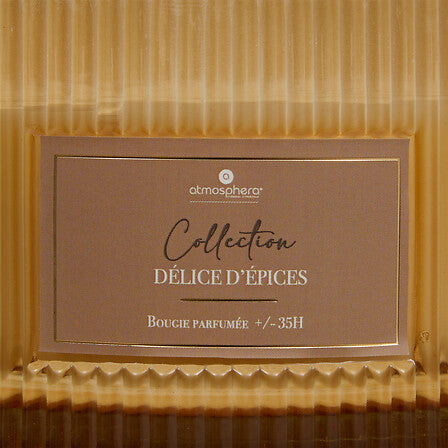 Lumânare parfumată Atmosphera Albie, 635 g, Borcan de sticlă