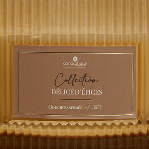 Lumânare parfumată Atmosphera Albie, 635 g, Borcan de sticlă