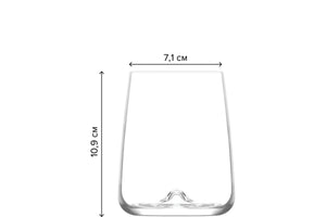 Set de pahare de apă LAV Terra, 475 ml, 6 buc.