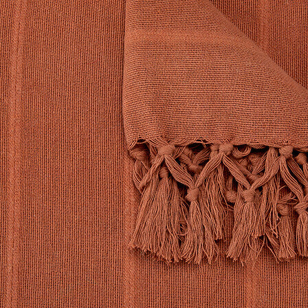 Покривало за легло atmosphera Anjali, Теракота, 160×220 cm, Памук