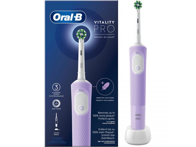 Periuță de dinți electrică Oral-B Vitality Pro Clean 426967, violet