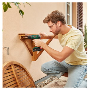 Mașină de găurit Bosch Easydrill, 18V-40, cu baterie, 1x 2.0Ah + încărcător AL18V-20, Verde