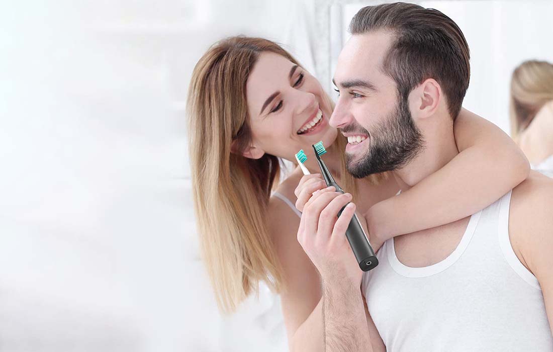 Set de periuțe de dinți electrice Fairywill FW-507, pachet familial, multicolor