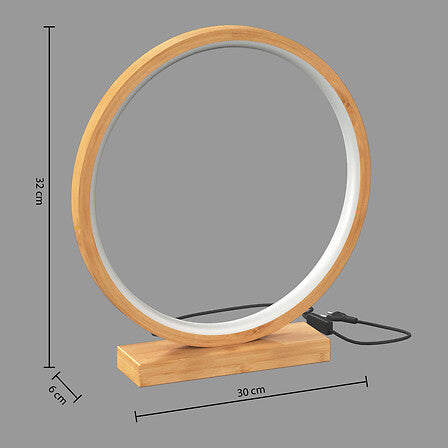 Lampă de masă Atmosphere Stela, 32 cm, Bambus