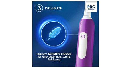 Periuță de dinți electrică, Oral-B, Pro1 JUNIOR 6+, 742891, Roz