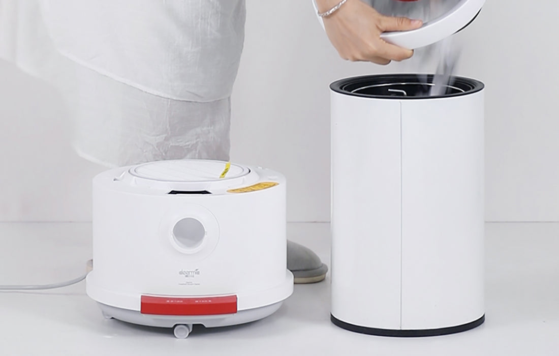 Aspirator multifuncțional Xiaomi Deerma TJ200, 800W, 18kPa, recipient de 6 l, rezervor de 3,5 l, alb